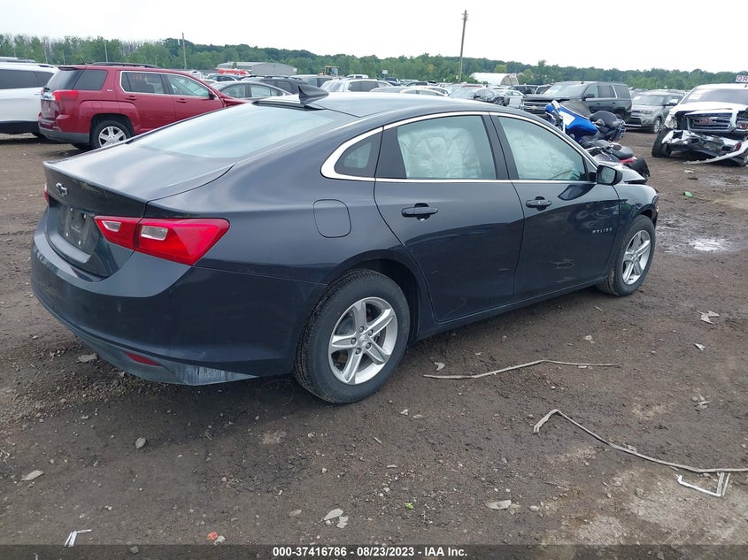 VIN 1G1ZB5ST2NF210666 2022 CHEVROLET MALIBU LS