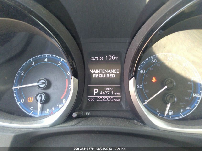 2016 TOYOTA COROLLA L/LE/S/S PLUS/LE PLUS - 5YFBURHE8GP377063
