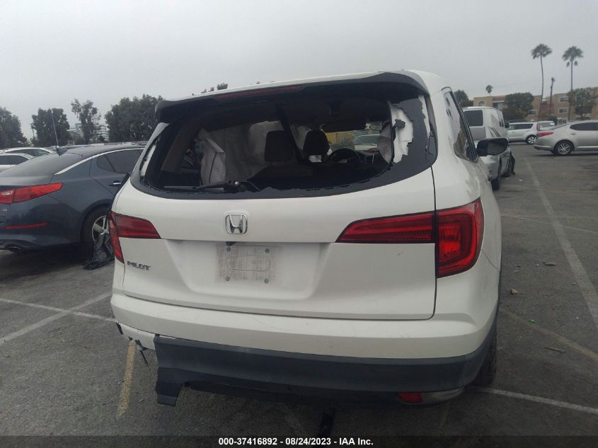 2017 HONDA PILOT LX - 5FNYF5H15HB020365