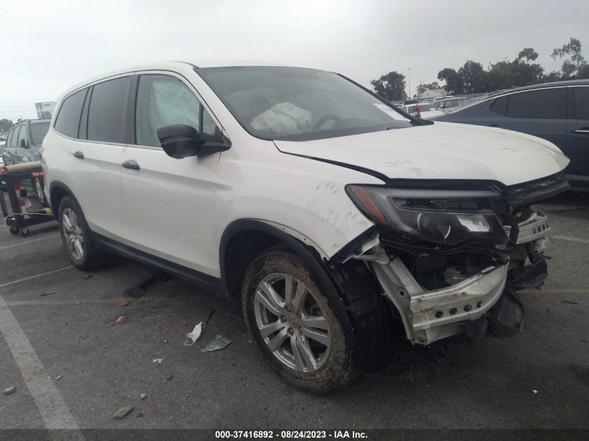 2017 HONDA PILOT LX - 5FNYF5H15HB020365
