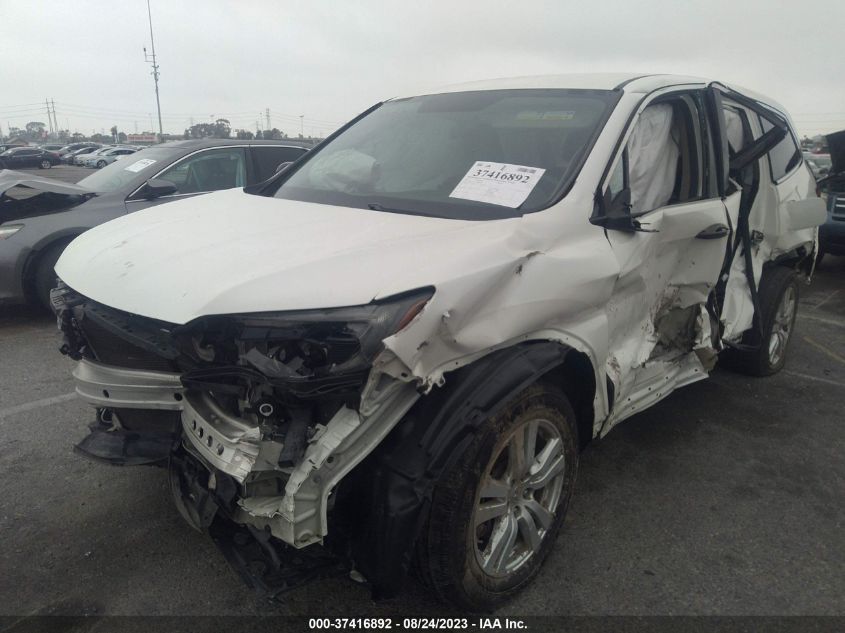 2017 HONDA PILOT LX - 5FNYF5H15HB020365