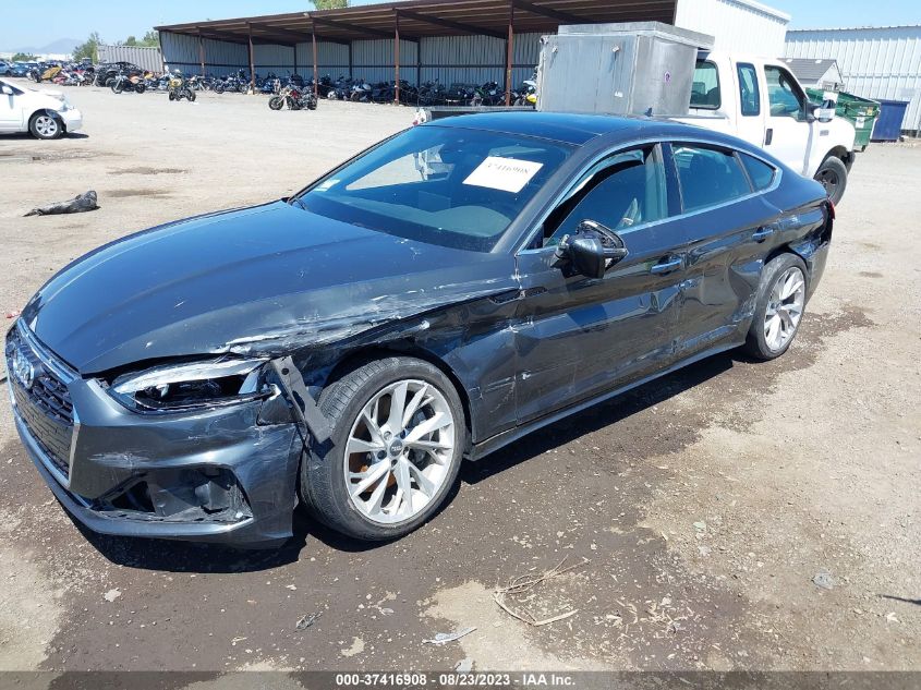 2020 AUDI A5 SPORTBACK PREMIUM PLUS - WAUCNCF56LA004343