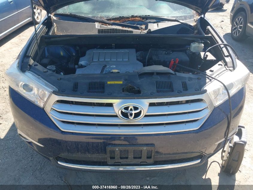 2013 TOYOTA HIGHLANDER LIMITED - 5TDYK3EH0DS090721