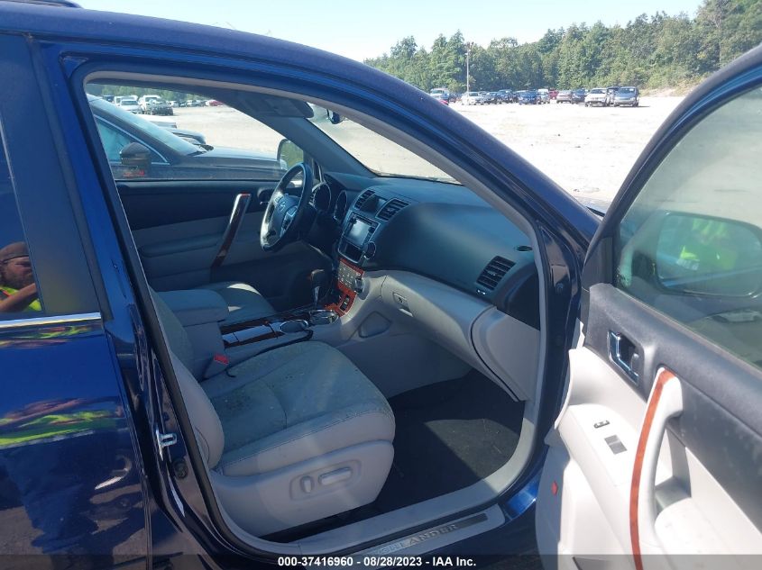 2013 TOYOTA HIGHLANDER LIMITED - 5TDYK3EH0DS090721
