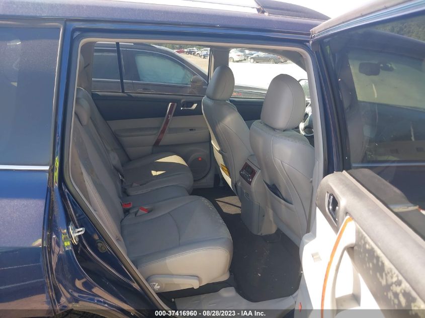 2013 TOYOTA HIGHLANDER LIMITED - 5TDYK3EH0DS090721