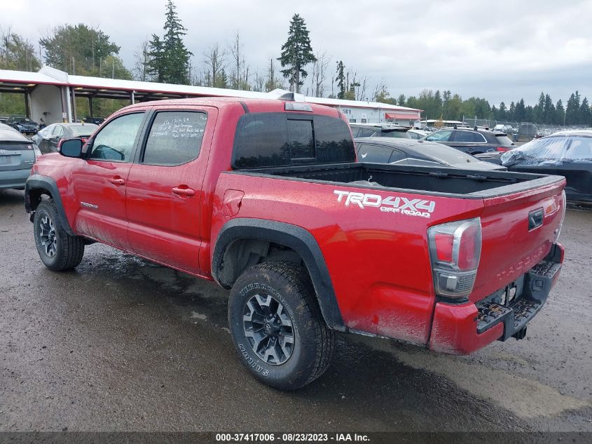 2022 TOYOTA TACOMA 4WD SR/SR5/TRD SPORT - 3TMCZ5AN9NM459820