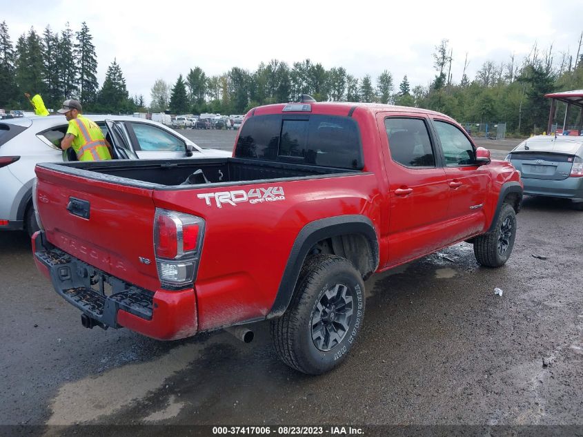 2022 TOYOTA TACOMA 4WD SR/SR5/TRD SPORT - 3TMCZ5AN9NM459820