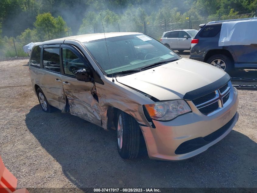 2013 DODGE GRAND CARAVAN SE - 2C4RDGBG8DR760607