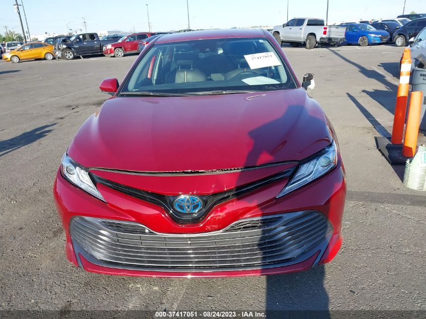 2020 TOYOTA CAMRY HYBRID XLE - 4T1F31AK7LU544639