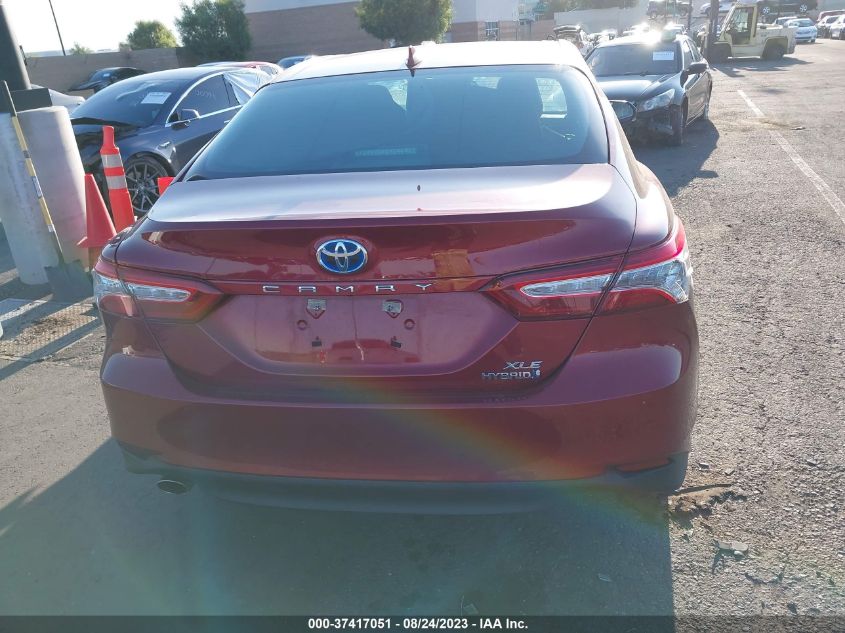 2020 TOYOTA CAMRY HYBRID XLE - 4T1F31AK7LU544639