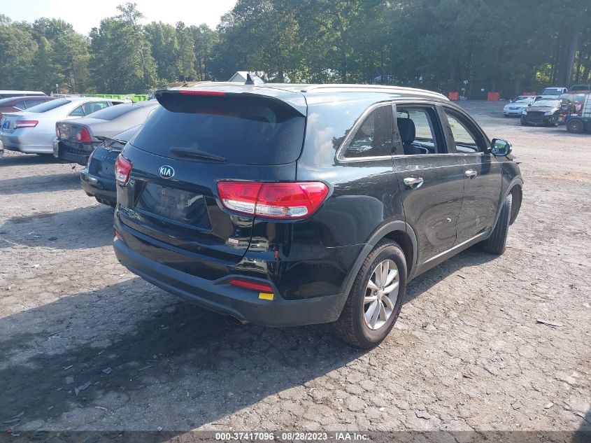 2016 KIA SORENTO LX - 5XYPG4A36GG076899