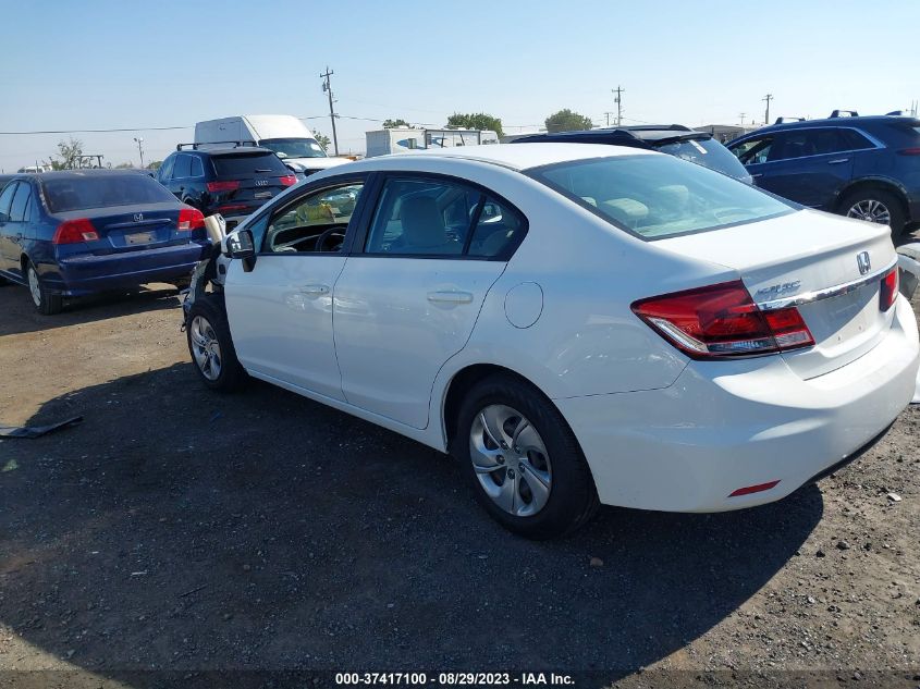 2014 HONDA CIVIC SEDAN LX - 19XFB2F50EE218988