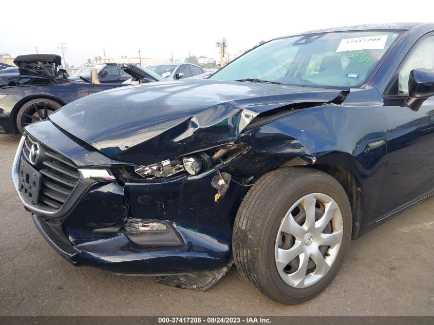2018 MAZDA MAZDA3 4-DOOR SPORT - 3MZBN1U75JM191238