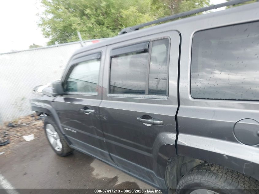 2014 JEEP PATRIOT LATITUDE - 1C4NJRFBXED846829