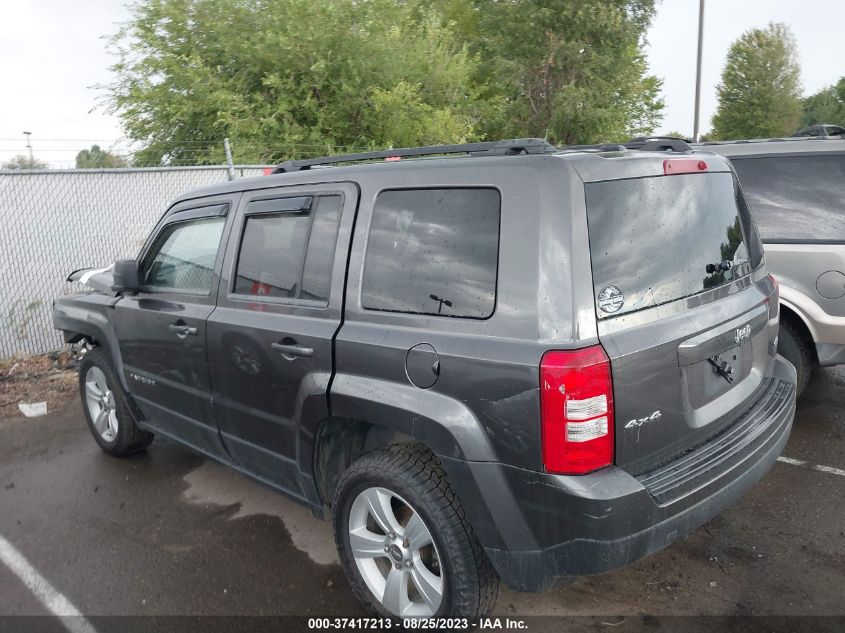 2014 JEEP PATRIOT LATITUDE - 1C4NJRFBXED846829