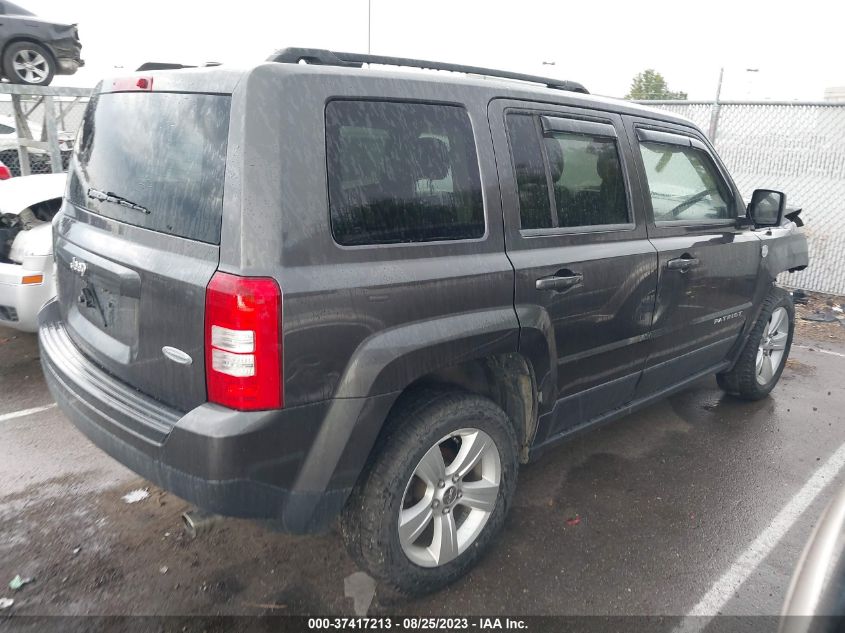 2014 JEEP PATRIOT LATITUDE - 1C4NJRFBXED846829