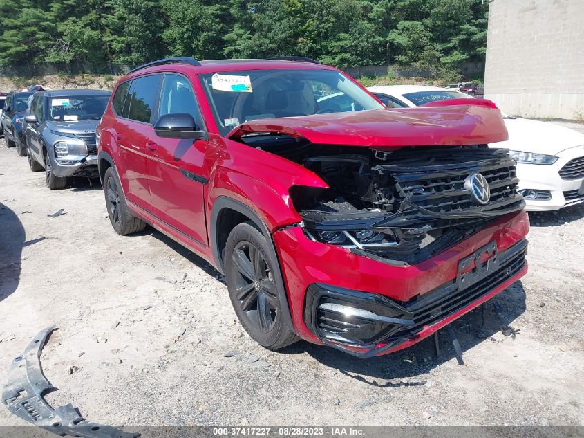 1V2SR2CA2NC549797 VOLKSWAGEN ATLAS SEL R-LINE 2022