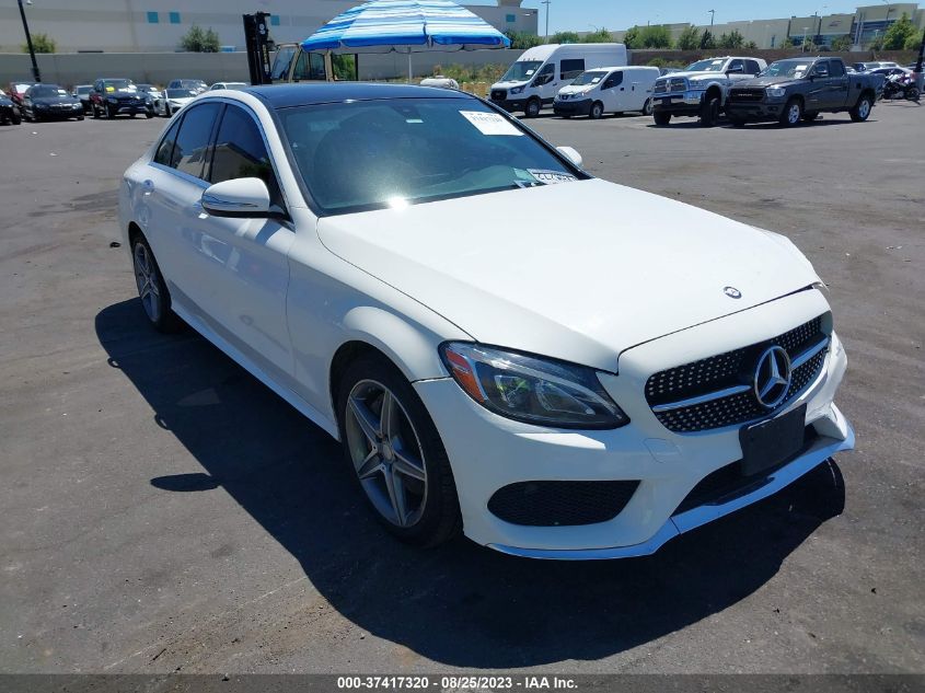 2015 MERCEDES-BENZ C-CLASS C 300 - 55SWF4KBXFU029979