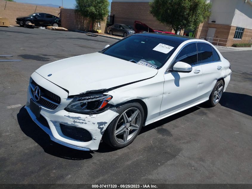 2015 MERCEDES-BENZ C-CLASS C 300 - 55SWF4KBXFU029979