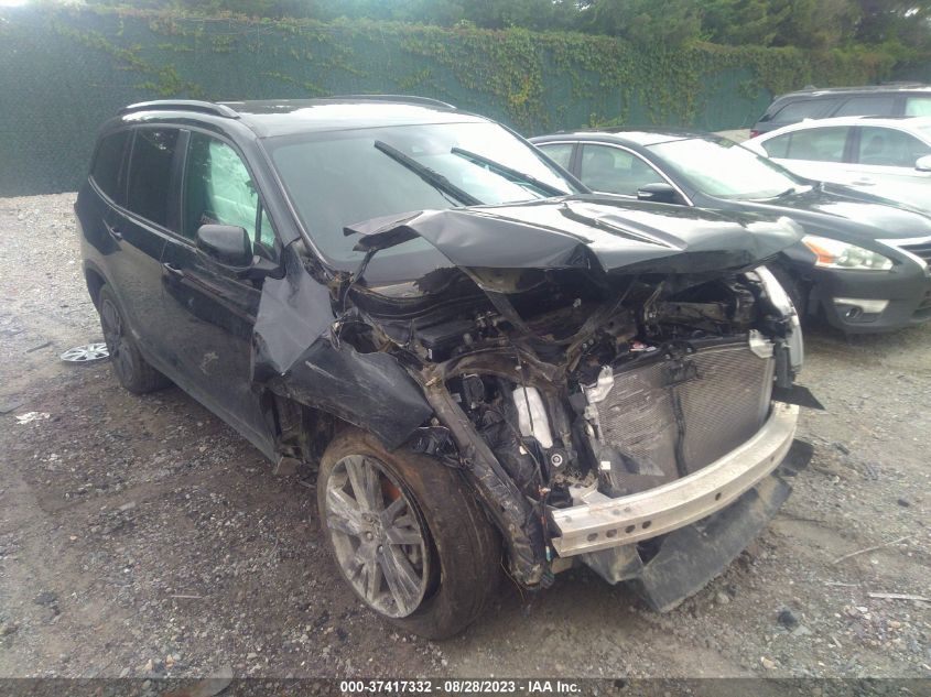 5FNYF6H34NB070208 HONDA PILOT SPORT 2022