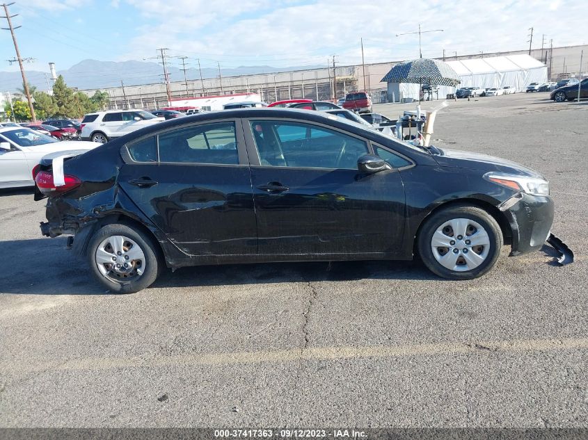 2017 KIA FORTE LX - 3KPFK4A79HE122592