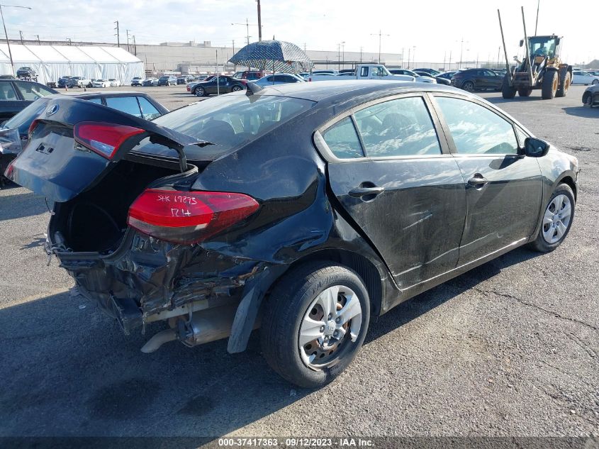 2017 KIA FORTE LX - 3KPFK4A79HE122592