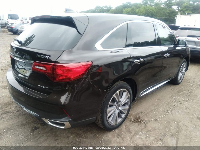 2018 ACURA MDX W/TECHNOLOGY PKG - 5J8YD4H58JL021856