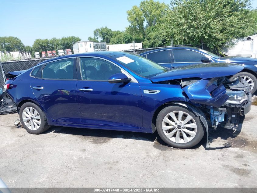 2016 KIA OPTIMA EX - 5XXGU4L39GG066247