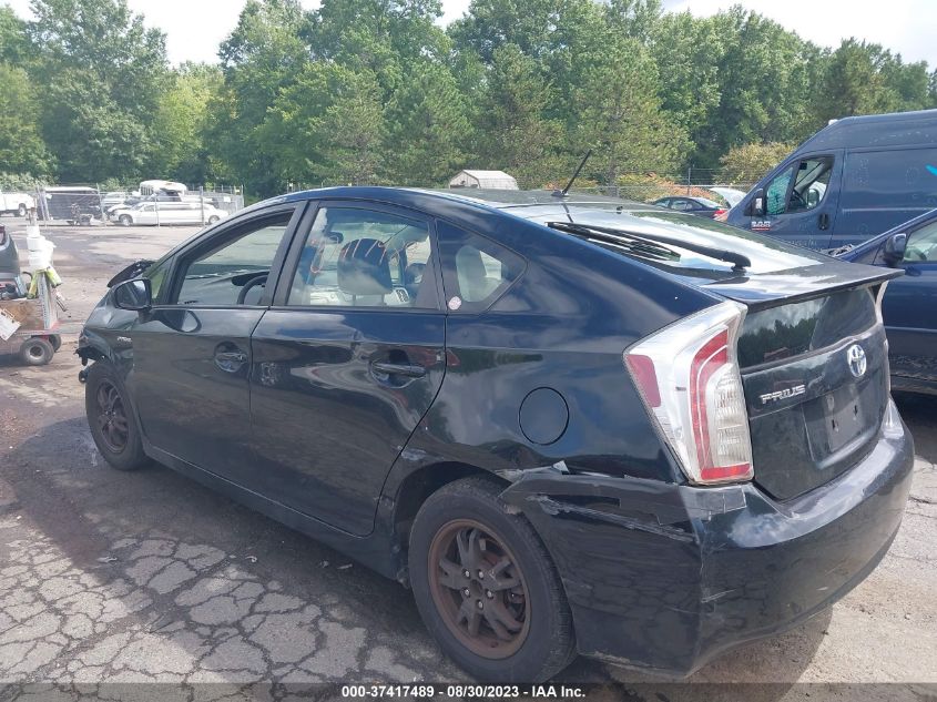 2014 TOYOTA PRIUS TWO - JTDKN3DUXE1781300