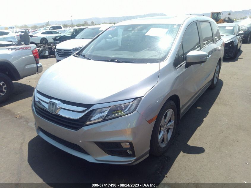 2018 HONDA ODYSSEY EX-L - 5FNRL6H76JB098960