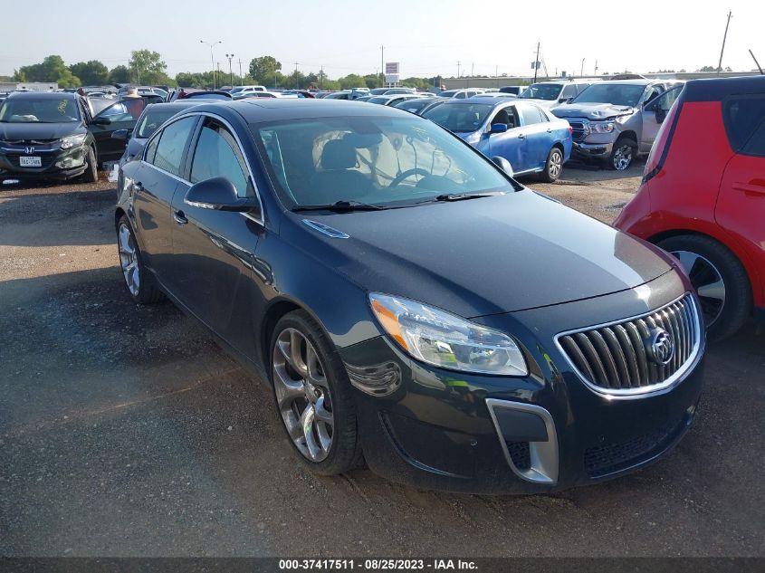 2013 BUICK REGAL GS - 2G4GV5GV2D9165148