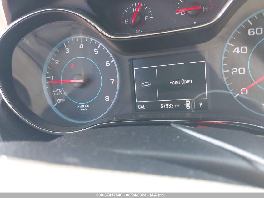 2016 CHEVROLET CRUZE LT - 1G1BE5SM9G7254954
