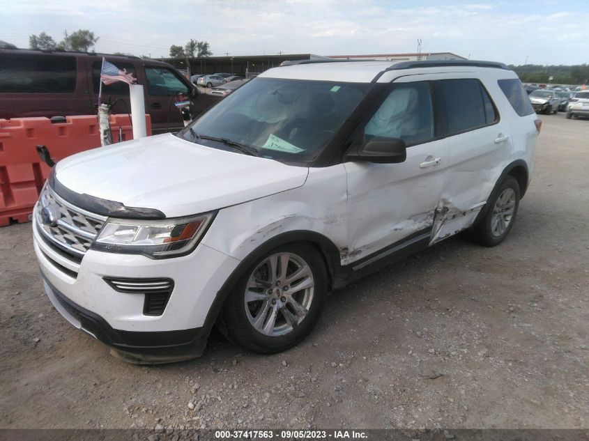 2018 FORD EXPLORER XLT - 1FM5K8D84JGA96816