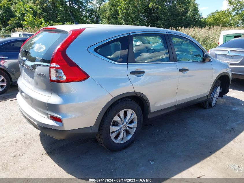 2016 HONDA CR-V LX - 5J6RM4H34GL082108