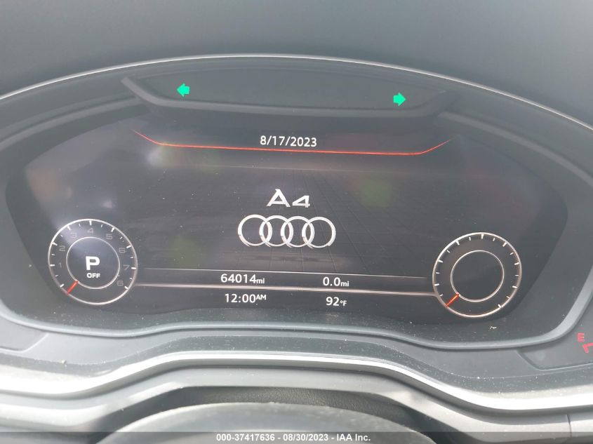 WAULMAF44JN020030 2018 AUDI A4, photo no. 7