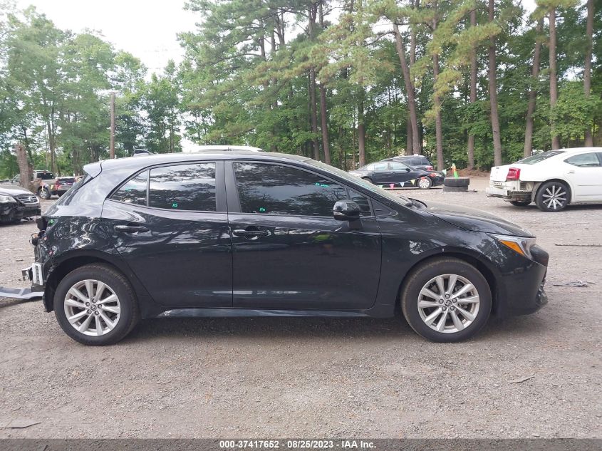 2023 TOYOTA COROLLA HATCHBACK SE JTND4MBE8P3200392