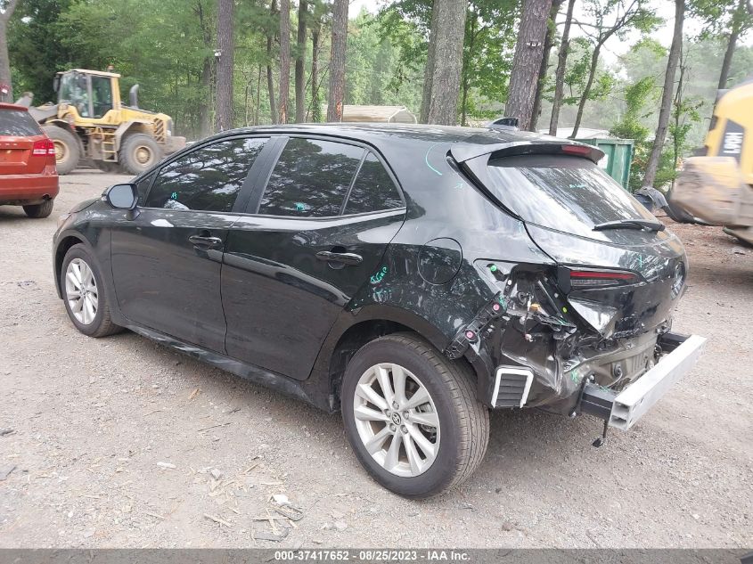 2023 TOYOTA COROLLA HATCHBACK SE JTND4MBE8P3200392