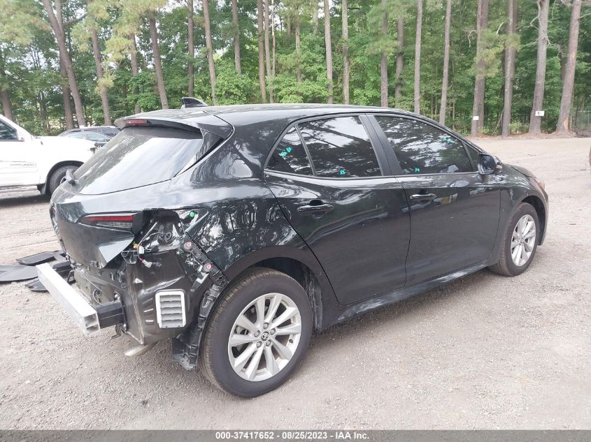 2023 TOYOTA COROLLA HATCHBACK SE JTND4MBE8P3200392