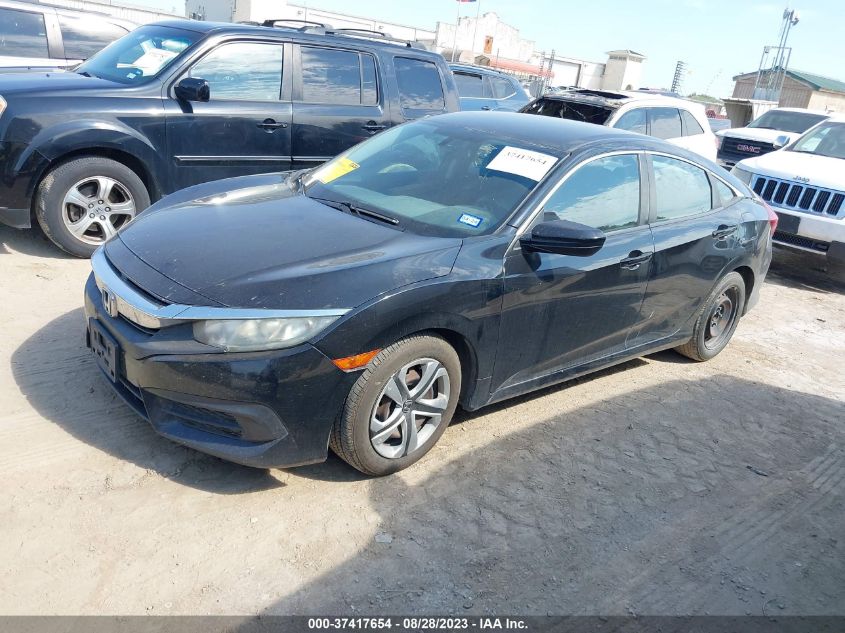 2016 HONDA CIVIC SEDAN LX - 19XFC2F57GE021719