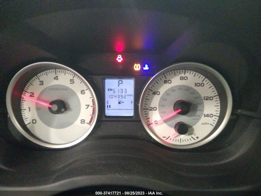 2013 SUBARU IMPREZA WAGON 2.0I SPORT PREMIUM - JF1GPAL60D2865132