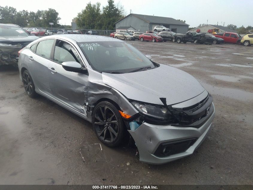 2020 HONDA CIVIC SEDAN SPORT - 2HGFC2F88LH511287