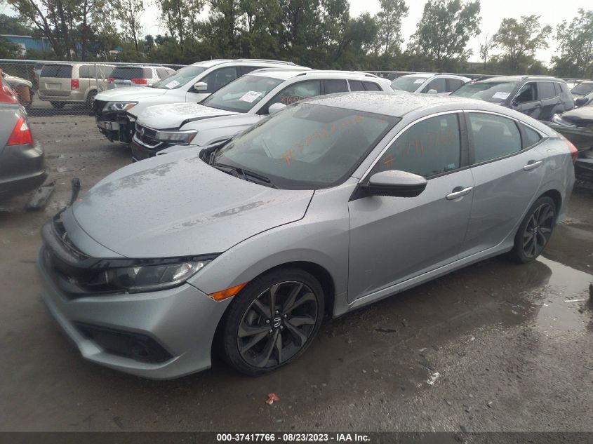 2020 HONDA CIVIC SEDAN SPORT - 2HGFC2F88LH511287