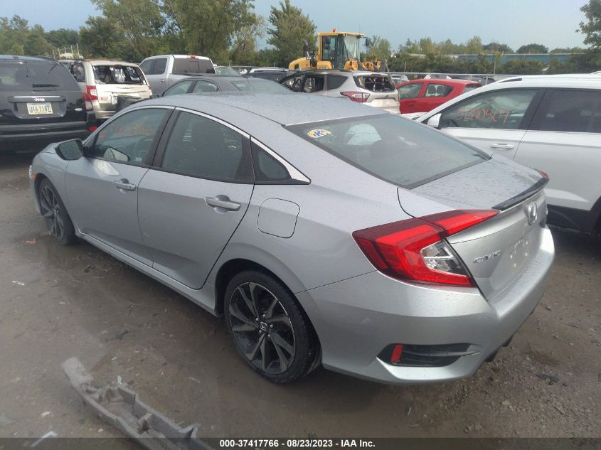 2020 HONDA CIVIC SEDAN SPORT - 2HGFC2F88LH511287