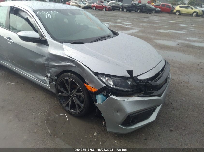 2020 HONDA CIVIC SEDAN SPORT - 2HGFC2F88LH511287