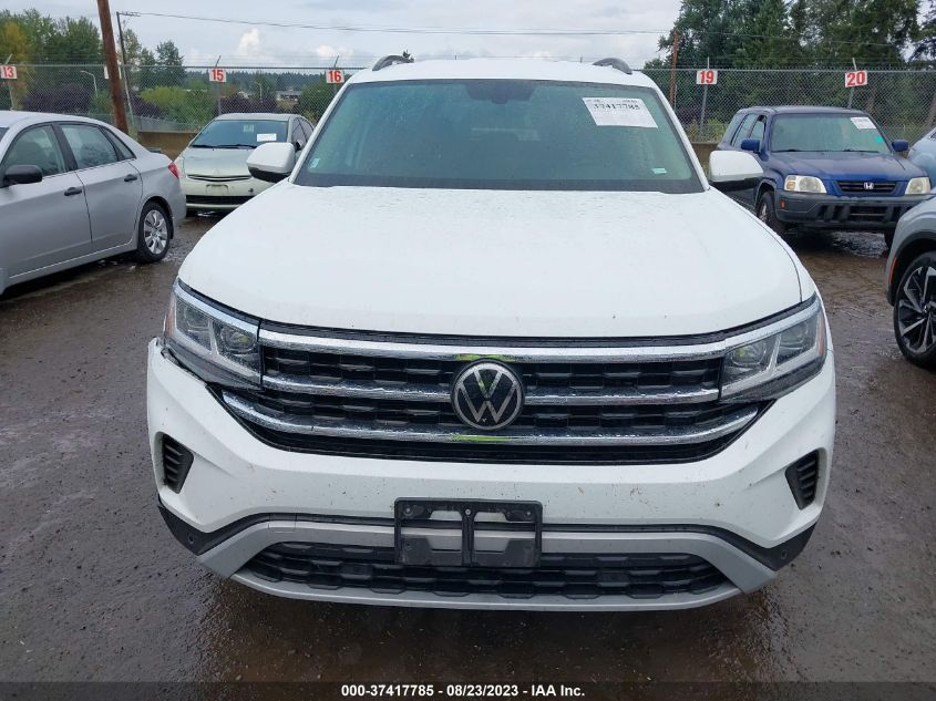 2021 VOLKSWAGEN ATLAS 3.6L V6 SE W/TECHNOLOGY - 1V2WR2CA6MC545817