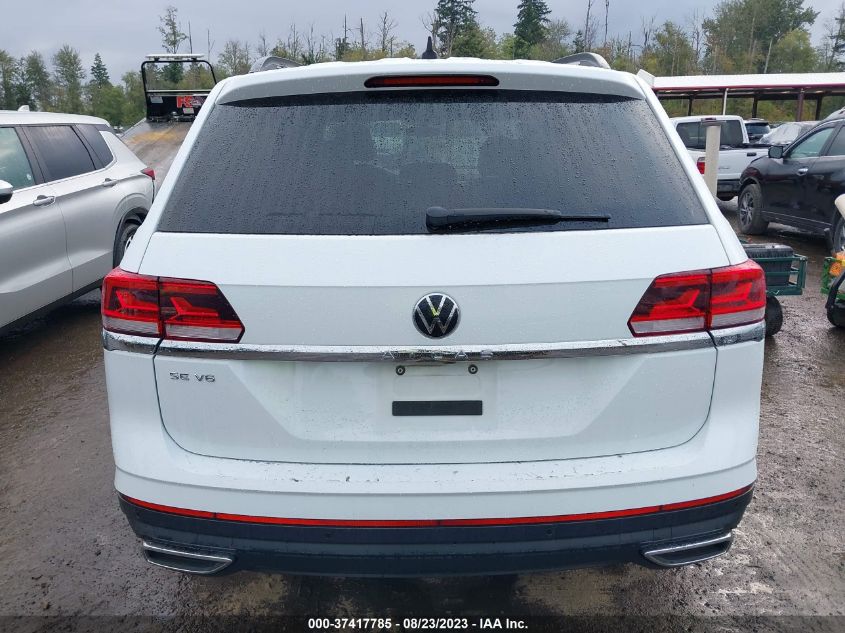 2021 VOLKSWAGEN ATLAS 3.6L V6 SE W/TECHNOLOGY - 1V2WR2CA6MC545817