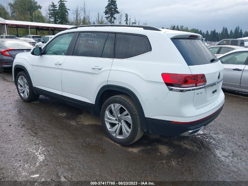 2021 VOLKSWAGEN ATLAS 3.6L V6 SE W/TECHNOLOGY - 1V2WR2CA6MC545817