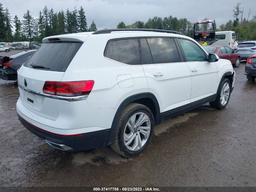 2021 VOLKSWAGEN ATLAS 3.6L V6 SE W/TECHNOLOGY - 1V2WR2CA6MC545817