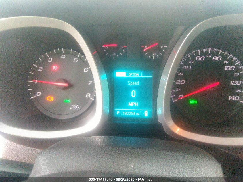 2013 CHEVROLET EQUINOX LTZ - 2GNALFEK2D6222438