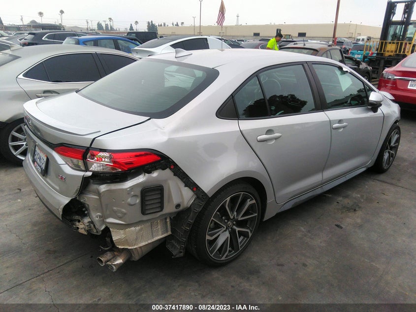VIN 5YFS4MCE5NP098709 2022 TOYOTA COROLLA SE/SE NIGHTSHADE/APEX SE